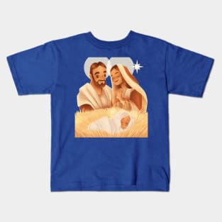 Nativity Illustration Kids T-Shirt